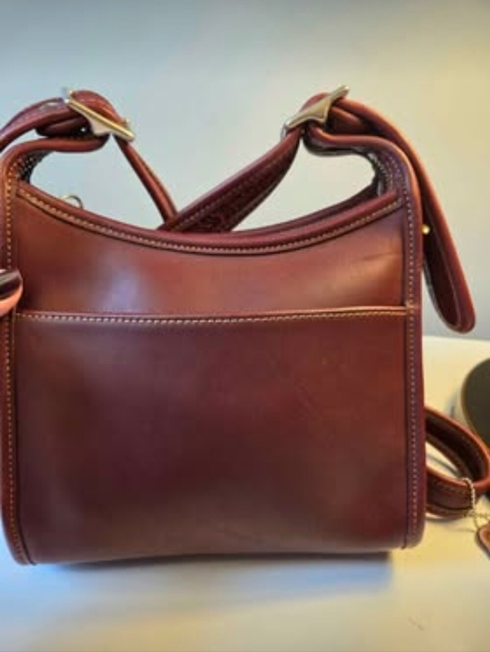 Vintage Authentic Coach Leather Crossbody Bag